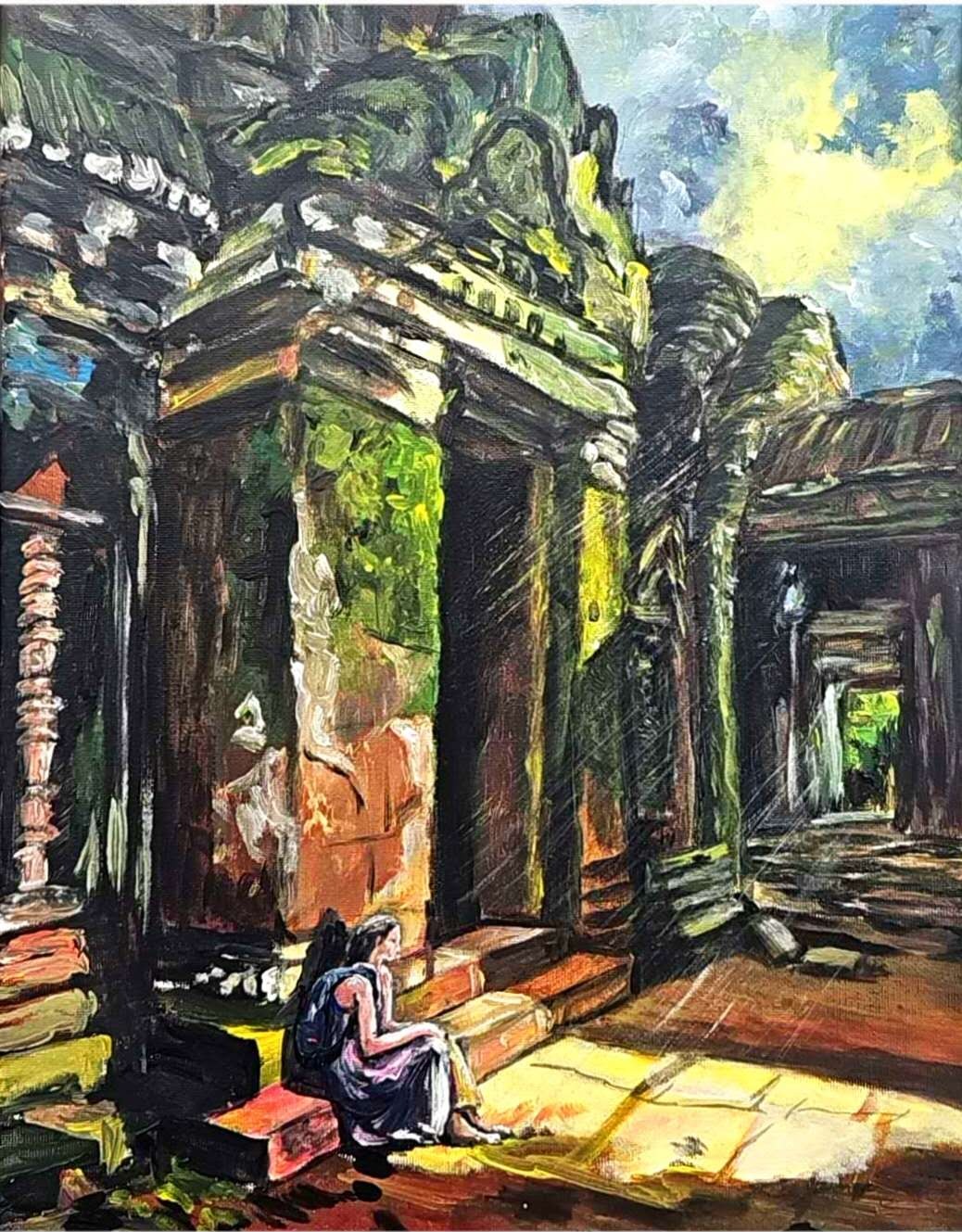 Ancient City at Dusk
